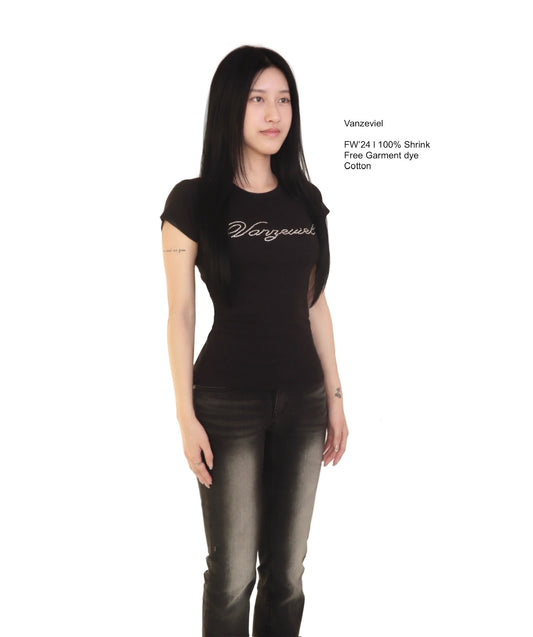 RHINESTONE BABY TEE